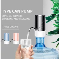 1pc White/Black Electric Water Dispenser Pump Automatic Bottle USB Charging Electric Water Dispenser Bottle Water Pump Auto Swit
