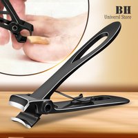 Wide Jaw Opening Nail Clippers for Thick Nails Finger Nail Clippers for Ingrown Toenail Clippers Stainless Steel Nail Cutter
