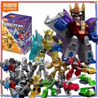 Blokees Building Block Transformers Defender Version 02 - The Overthrow Series Figures Peripheral Collection Toys Boy Gifts