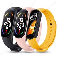 M7 Smart Watch Smartband Heart Rate Smartwatch Fitness Tracker Blood Pressure Waterproof Sport Bracelet Fitness Band 7 Men Women