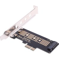 Full height PCIe x1 4.0 5.0 to NVMe M.2 NGFF SSD adapter
