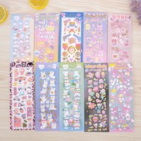 SKYSONIC BOBO Scrapbooking Stickers Journal Decor Lable Cute Kawaii Idol Stationery Postcards Korean Decor Sticker Suppli