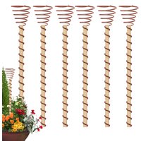 Electroculture Copper Gardening Antenna 6PCS 12Inch Electroculture Copper Coil Antennas Garden Tools for Plants Fruits