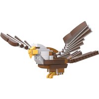 188PCS MOC Animal Birded Creative Building Block Assembly Model Bald Eagle Iconic Bricks Toy Birthday Gift for Child for Adult
