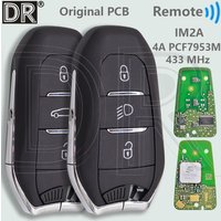 DR IM2A Original PCB ID4A PCF7953M 433MHz Proximity Car Remote Key 98123974ZD For Peugeot 2008 308 508 5008 Citroen C3 C4 C5