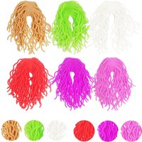 EUPHENG Squirmy Wormy Soft Worm Body Soft Worm Silicone Wiggly Fly Tying Materials Multiple Colour