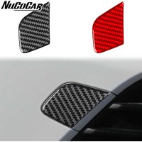 For Ford Focus MK3 2012-2014 Carbon Fiber Trailer Hitch Panel Trim Cover Car Accessories Exterior Decorative Sticker