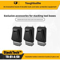 TOUGHBUILT Stackable Toolbox Quick-hanging Expansion Fasteners (3-piece Set)