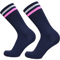 AliExpress NONE Striped Professional Cycling Mid Length Couple Socks Outdoor Comfortable Wear Resistant Sweat Absorbing Breathable Sports Socks