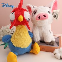 Disney Moana Pua & Heihei Soft Plush Toy Stuffed Animals Kawaii Pet Pig Rooster Doll Movie Toys Gift For Kids Birthday Christmas