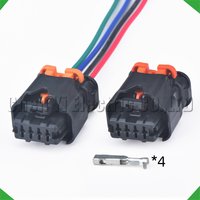 4 Pin Automotive Connectors Fuel pump Wire harness Plug F623700 13876521 For Citroen C3 XR Peugeot 206 301 3008 CC