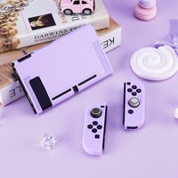 Protective Case Bundle with 4pcs Grip Caps For Nintendo Switch OLED, For Switch NS Cover,Switc Game Accessories