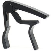 Gitarren-Capo für Akustik-und E-Gitarren Einhand-Capos schwarz