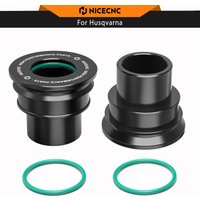 NICECNC 20MM Rear Wheel Spacers Hub Collars With O-ring For Husqvarna TE300 TE250 FE350 FE450 FE501 2014-2023 TC250 2014-2016