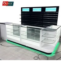 custom.Smoke Shop Accessories Shop Display Units Cabinet Rack Display Smoke Shop Retail Display With Glass