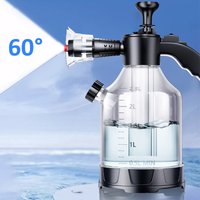 2.5L Hand Pump High Pressure Foam Sprayer Hand Pneumatic Foam Cannon Snow Foam Car Wash Spray Bottle Car Window Cleaning