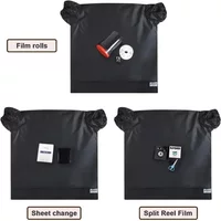 Film Changing Bag 35mm 120 Film Developing Loading Darkroom Bag Double Layer Portable Photography Supplies
