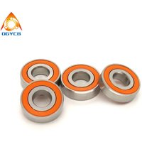 1pcs Ceramic BearinG 7x17x5 S697C 2RS Stainless Steel Hybrid Ceramic Bearing 7*17*5 Reel & RC Bearing S697 2RS Mini Ball Bearing
