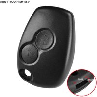 For Renault Clio Trafic Modus Master Twingo Kangoo Car Remote Key Shell Case Cover Fob Holder Protector 2 Button Car Accessories