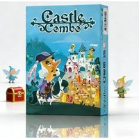 Castle Combo Strategy Board Game Medieval Table Game with Instant Effects Endgame Bonuses for 2-5 Players Family Games