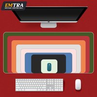 Multi-Color Kawaii Mouse Pad Portable Mouse Pad Big Game Waterproof Non-Slip Leather Suede Table Pad Computer Keyboard Table Pad
