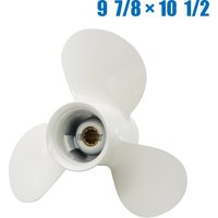 Propeller For Yamaha 20hp 25hp 30hp 9 7/8*10 1/2 Outboard Propeller Boat Motor 20 25 30 Screw 10 Spline 664-45945-00-EL