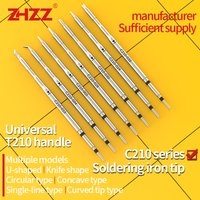 Universal JBC C210 Soldering Iron Tips C210-018/024/028/030/033/038/010/021/023/031/006/004/005 for JBC T210 Replacement Head