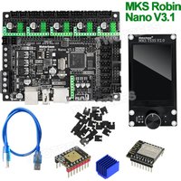 Makerbase MKS Robin Nano V3.1 Control Board 3D Printer Motherboard TS35 TFT Touch Screen/WIFI Module Suitable for A4988 TMC2209 image 4