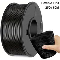 TPU 3D Printer Flexible Filament 250g (0.55lbs) 1.75mm Length 80M