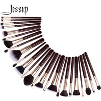 Jessup Make-up-Pinsel-Set, professioneller Make-up-Pinsel aus natürlichem Kunsthaar, Foundation, Puder, Kontur, Lidschatten, 25 Stück