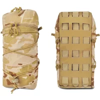 Airsoft Vertical 12X5 Sundries Pouch Tactical Plate Carrier Molle GP Pouch Hunting Vest Back Panel Bag Gear Accessory