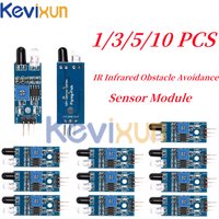 10pcs/1pc IR Infrared Obstacle Avoidance Sensor Module for Arduino Smart Car Robot 3-Wire Reflective Photoelectric New