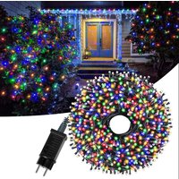 100M 50M 10-20M Halloween Lights LED String Lights Outdoor Waterproof W/WW/RGB LED Fairy Light with 8 Modes Christmas Decoration