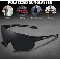 New sunglasses for men and women outdoor cycling glasses one-piece bicycle windshield sunglasses sports