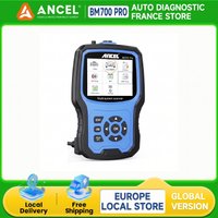 2026 ANCEL BM700 Pro Scanner OBD2 Kfz-Diagnosegerät – Komplettes Auto-Diagnosesystem mit CBS-Reset und Batterieanalyse