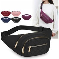 Chest Bag, European and American Oxford Cloth Oblique Span Bag, Casual Canvas Fanny Bag Women Mobile Phone Bag, Sports Bag.