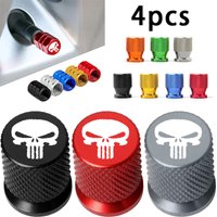 AliExpress QIYOU 4pcs Car Motorcycle Bike Aluminum Alloy Dustproof Cover Wheel Tyre Stem Valve Cap For Skull Pattern Tire Valve Caps Decor