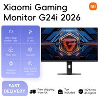 Xiaomi Gaming Monitor G24i 2026 24" 2K 200Hz 1ms HDR400 Fast IPS Display FreeSync Premium TÜV Low Blue Light Certification