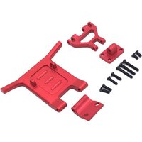 Suitable for WLtoys 144001 144002 124016 124017 124018 124019 RC car universal metal upgrade, front bumper modification