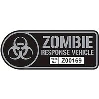 AliExpress NONE 1PC Stylish Biohazard & Zombie Theme Sticker, High - Quality, for Cars, Laptops, Notebooks, Skateboards, Phone Covers