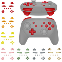 eXtremeRate DIY Replacement Full Set Buttons Repair ABXY D-pad ZR ZL L R Keys with Tools for NS Switch Pro Controller