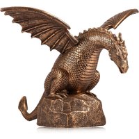 Dragon Water Fountain Vintage Dragon Sculpture Resin Dragon Fountain Sculpture Ornament for Garden ornamentation