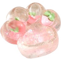 Squishy Fruit Cat Paw Fidget Toys Soft Pinch Cute Cat Paw Slow Rebound Pinch Stress Relief Squeeze Toy for Adults Gifts