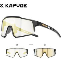 AliExpress kapvoe Kapvoe Photochromic Cycling Glasses Hiking Eyewear UV400 MTB Clear Mountain Bike Bicycle Sunglasses for Men Women Sports Glasses