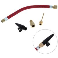 1 Set Outdoor Accessories Volleyball Pump Hose Adapter Bike Tire Tube Basketball Football Inflating Needle Kits