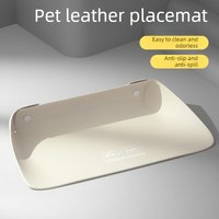 Food-Grade Silicone Cat Mat, Dustproof, Easy To Clean, Dog And Cat Bowl Mat, Waterproof, Leak-Proof, Non-Slip Mat