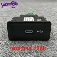 For VW Passat B8 Arteon External USB Type-C Socket Switch 3GD 035 726 B 3GD03576B