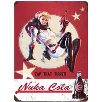 Cola Zap That Thirst Vintage Novelty Metal Sign ; Wall Art