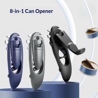 8 In 1 Can Opener Heavy Duty And Tin Opener Beer Bottle Box Open Cans Novel Kitchen Essential Accessories For Jar Opening