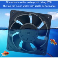 IP68 Waterproof Cooling Fan 9cm 90*25MM 12V 24V Industrial Ultrasonic Humidifier DC Fan